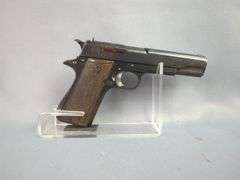 Star/ Cole Model B 9mm Pistol SN# 239835, Flaming Bomb, 2 Total Mags, In Leather Holster