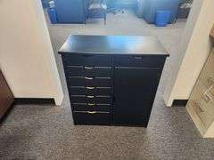 Combination Storage Cabinet With 8 Drawers, 32" x 29" x 13.5"