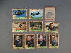 Topps And ProSet Desert Storm Cards