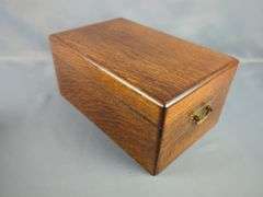 Wooden Box Collection with Corina Eagles Cigar Box and Small MD USA Boxes