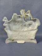 Cast Iron Noah's Ark And Carousel Horse Door Stopps