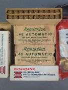 Winchester .45 Colt Ammo, Approx 34 Rds, Remington .45 Auto Ammo, Approx 100 Rds, Norma Rb Special Primed Empty Brass, Approx Qty 20, And Winchester .45 Auto Empty Brass, Approx Qty 100, Local Pickup Only