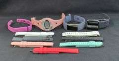 Digital Fitness Watches, Qty 4, Replacement Silicone Watch Band, Qty 7