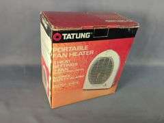Tatung Portable Fan Heater & Soap Magic Ultra Hands-Free Soap Dispenser