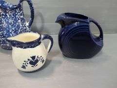 Fiesta Bowl, Pitchers, Ultima China Plates, and Robinson Ransbottom Covered Dish