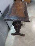 Ornate Carved Console Table