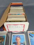 Topps Kansas City Royals Baseball Cards 1980's & 90's