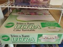 Kitchen and Home Goods Including Cake Turntable, Food Dehydrator, Essential Oil Diffuser