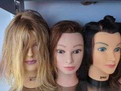 Debra & Hairart Training Mannequin Heads, Qty 5
