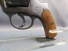 Russian/ CAI 1895 7.62x38R 7-Shot Revolver SN# 42986, Dated 1922, Screwdriver, Cleaning Rod, In Leather Holster