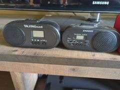 Talking Clocks, Qty 2, RadioShack Speaker And Reizen Time Cube
