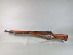 Japan Arisaka Type 99 7.7mm Bolt Action Rifle SN# 61485, With Bayonet, Leather Sling, Wire Monopod