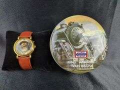 Lionel Collectible Train Watch with Tin, Unknown Working Order
