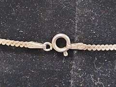 Sterling Silver Braided Necklace