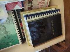 Cookbooks and Instruction Manuals, Contents Of 2 Drawers