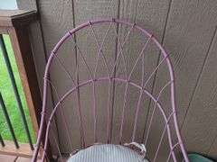 Wrought Iron Outdoor Chair