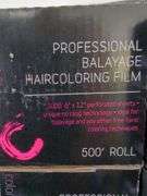 Cling Free ColorTrak Film Professional Balayage Hair Coloring Film 500' Rolls, Qty 5