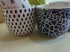 Decorative Coordinating Ceramic Vases, Qty 3, Pig Figurine, Glazed Vase And More