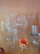 Collectible Figurines, Glassware, Luminarc Candle Holders And More