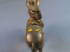 Collection Of Brass Cowboy Figurines