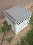 Suncast Outdoor Garden Hose Storage Hideaway