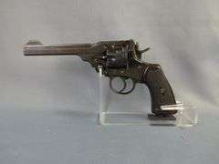 Webley MK VI .455 Webley Top Break 6-Shot Revolver SN# 348180, Dated 1918, Cleaning Rod, In Leather Holster