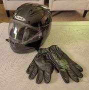 Zeus Helmet and Bikerse Glove Set