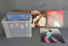 Collection of Vinyl Records - Michael Jackson, Meatloaf, Footloose & More!