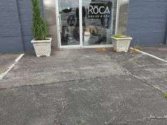 Concrete Planters, Qty 2