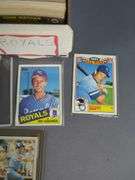 Topps Kansas City Royals Baseball Cards 1980's & 90's