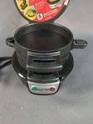 Hamilton Beach Sandwich Maker, Gibson Gracious Dining Tray Set, Braun Hand Blender
