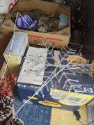 Christmas Decor Including Nutcrackers, Ornaments and Decor, Contents Of Corner Accept Window Contents