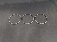 Ladies Rhinestone and Silver Toned Bracelets QTY 8
