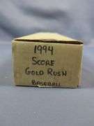 Score Gold Rush Baseball Cards 1994 & 1995