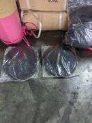 Gym Equipment Including Rubber Hexagon Dumbbell Sets, Resistance Bands, Sliders, And Yoga Mat