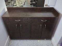 Cabinet with Drawers and Storage, 36" x 48" x 15", Bidder Repsonsible For Proper Removal