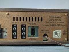 Realistic STA-14A Receiver and Panasonic RD-7673 Turntable