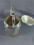 F.B. Rogers Silver Co. Coffee Urn Set with Webster-Wilcox Tray & Douchin Candlesticks