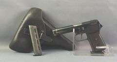 CZ E7 39 .380 ACP Pistol SN# 266722, 2 Total Mags, In Leather Holster