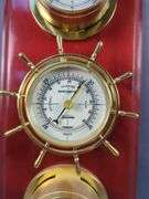 Sunbeam Thermometer, Barometer & Humidity Gauge - Nautical Style