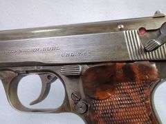 J.P. Shuer & Sohn 38H 7.65mm  Pistol SN# 389732, 2 Total Mags, In Leather Holster
