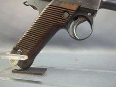 Japanese Nambu 8mm Pistol SN# 5295, 2 Total Mags, In Leather Holster
