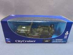 Maisto HD Custom 1948 Ford F-1 & NewRay City Cruiser Jeep Willys Diecast Vehicles