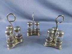 Silver Plated Serving Set - Victor S. Co., Garwood, and Wm. Rogers Silver Co.