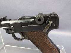 DWM 1918 Artillery Model Luger 9mm Pistol SN# 8107, In Leather Holster
