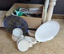 Corningware Bowls, Fukagawa Platters, Serving Utensils And More