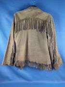Pioneer Wear Albuquerque Leather Fringe Jacket