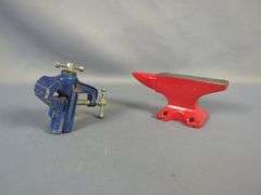 Miniature Vises and Anvil
