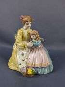 Enesco Spring Girls and Schmid Musical Porcelain Figurine