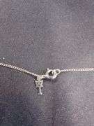 Ladies Silver Toned Necklaces With Pendants, Qty 2